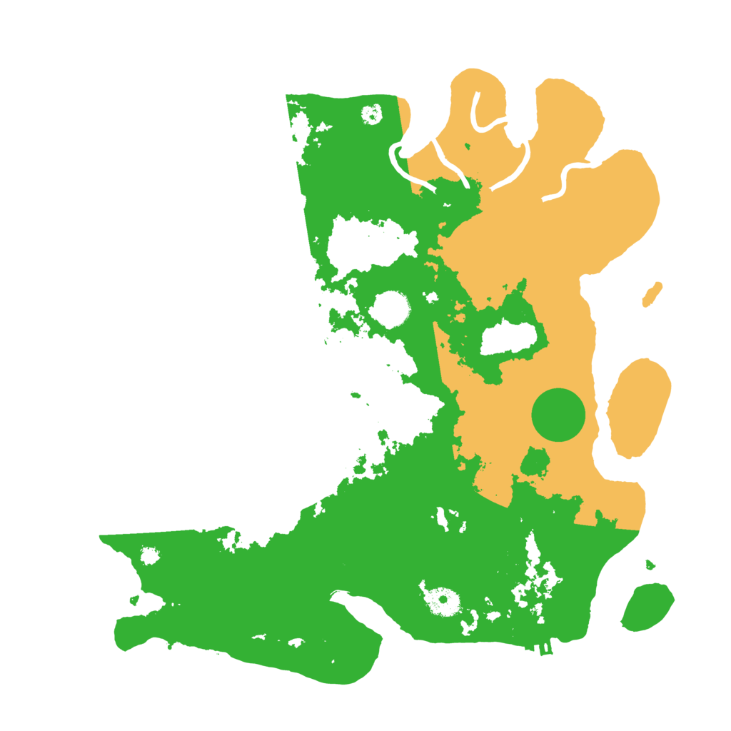 Biome Rust Map: Procedural Map, Size: 3590, Seed: 579076