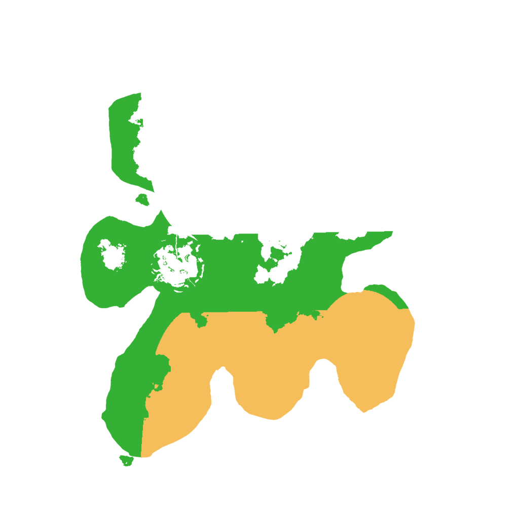 Biome Rust Map: Procedural Map, Size: 2000, Seed: 318508818