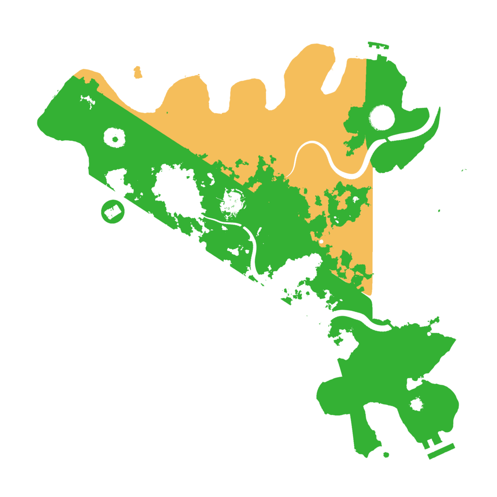 Biome Rust Map: Procedural Map, Size: 3550, Seed: 848792