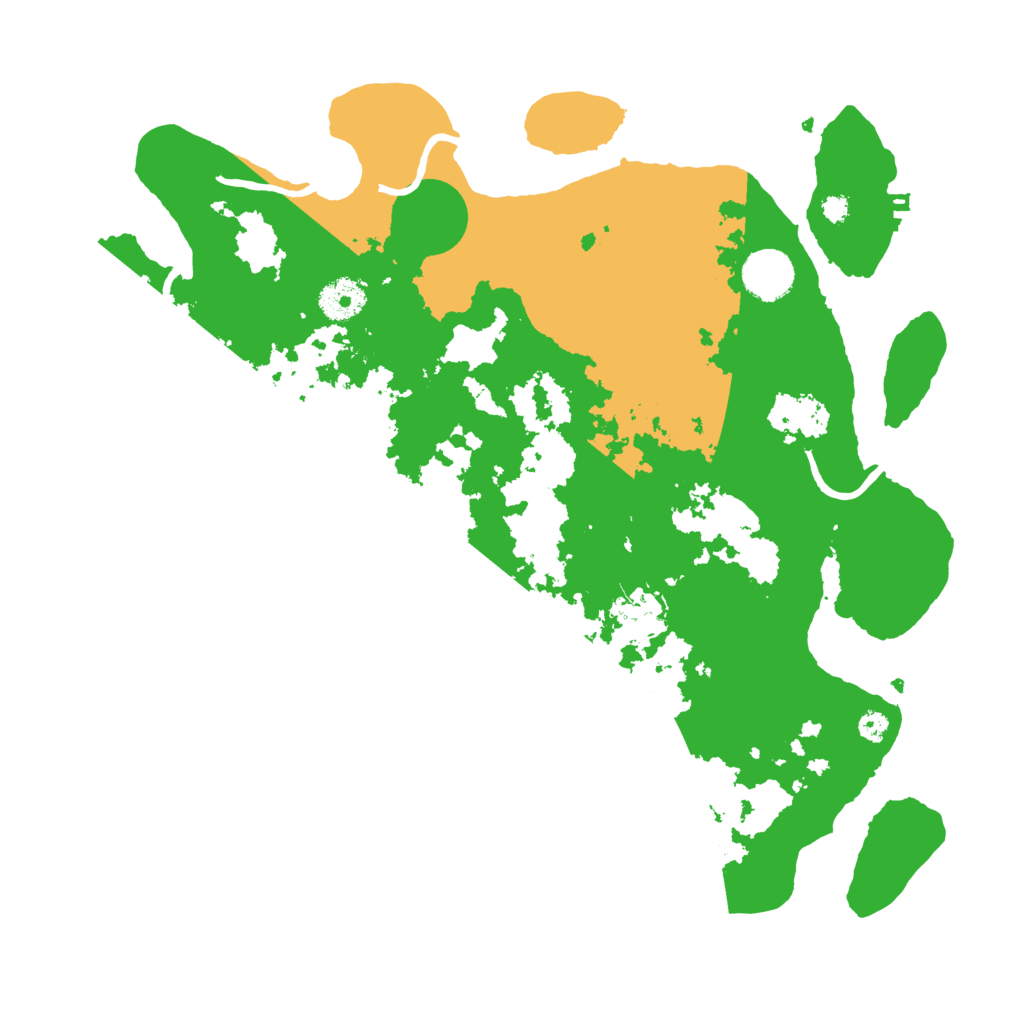 Biome Rust Map: Procedural Map, Size: 3550, Seed: 633746