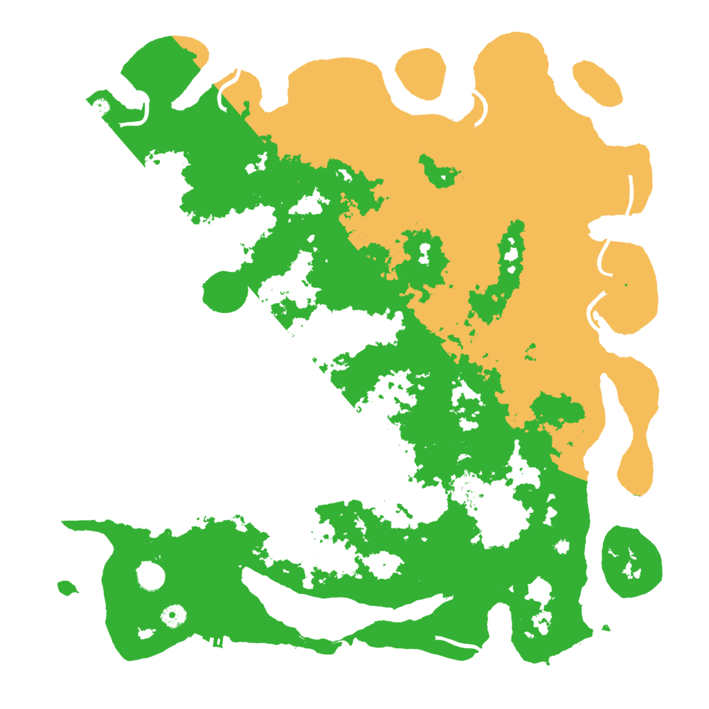Biome Rust Map: Procedural Map, Size: 4500, Seed: 39765812