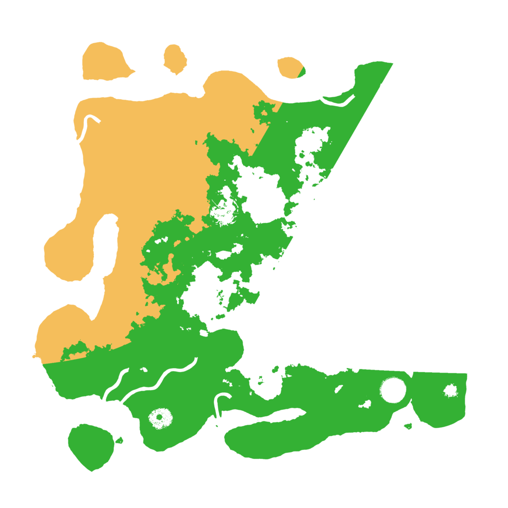 Biome Rust Map: Procedural Map, Size: 3500, Seed: 1941256902