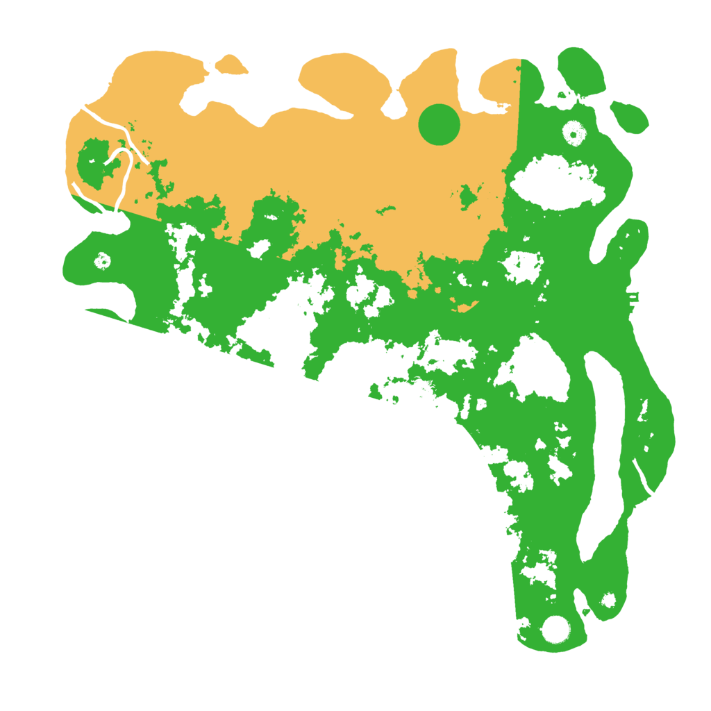 Biome Rust Map: Procedural Map, Size: 4500, Seed: 567601778