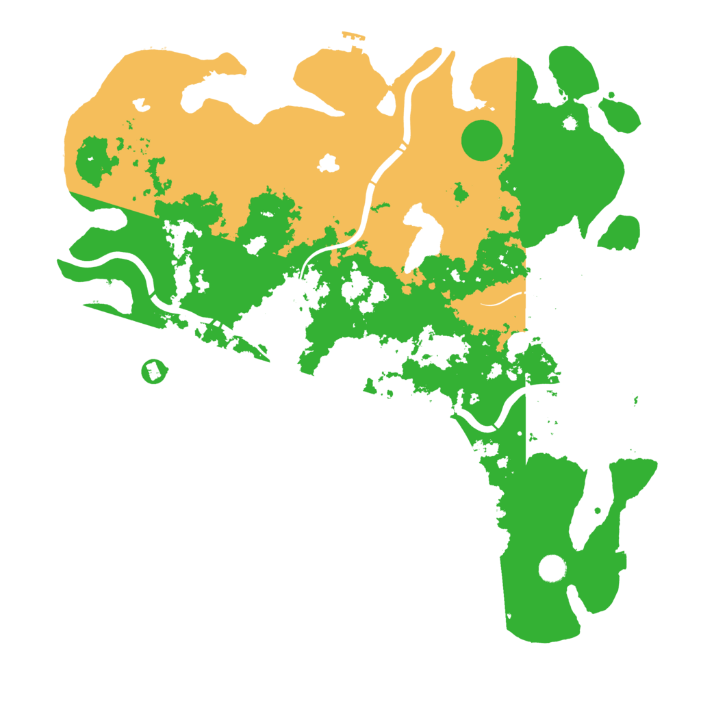 Biome Rust Map: Procedural Map, Size: 4500, Seed: 567601778