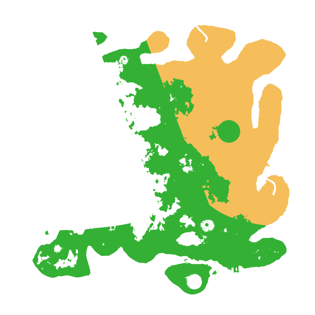 Biome Rust Map: Procedural Map, Size: 3700, Seed: 1412138817