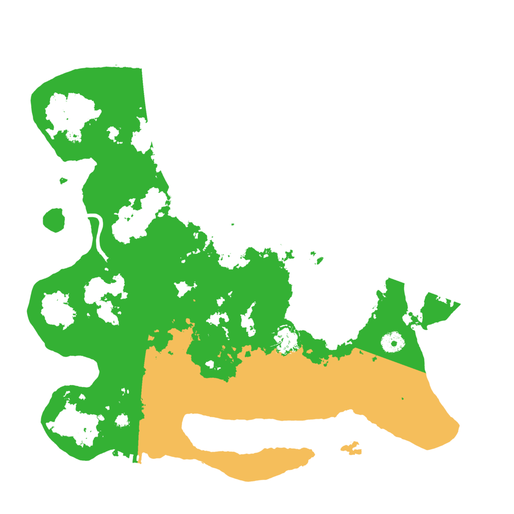 Biome Rust Map: Procedural Map, Size: 3550, Seed: 302452