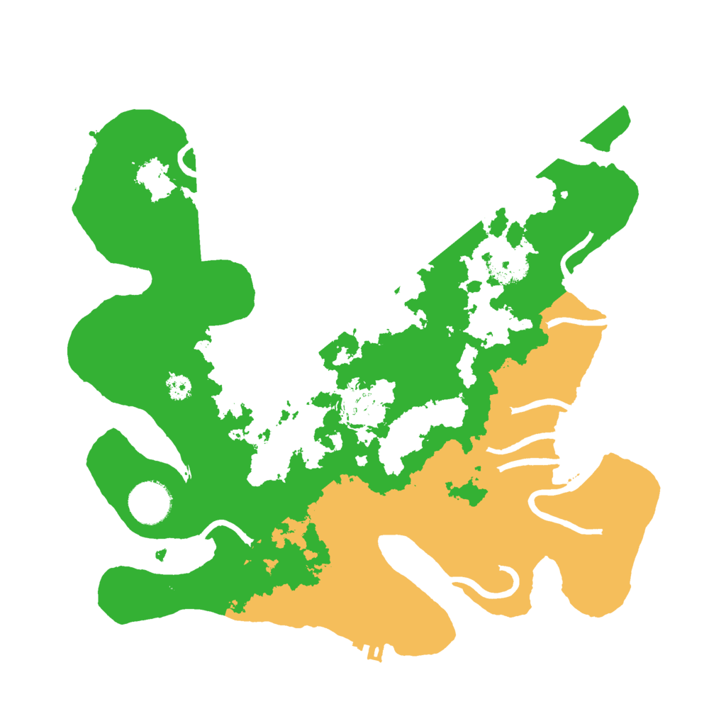 Biome Rust Map: Procedural Map, Size: 3000, Seed: 150669828