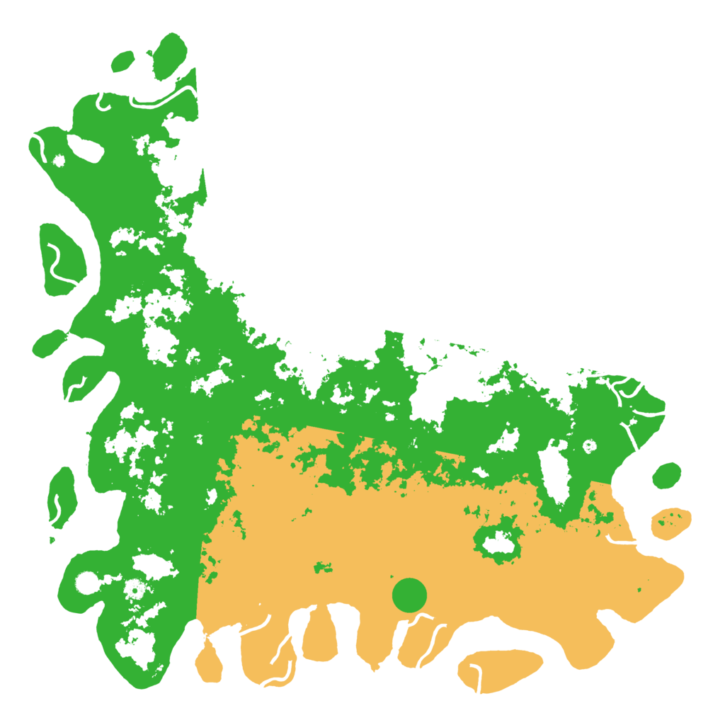 Biome Rust Map: Procedural Map, Size: 5500, Seed: 1144114411