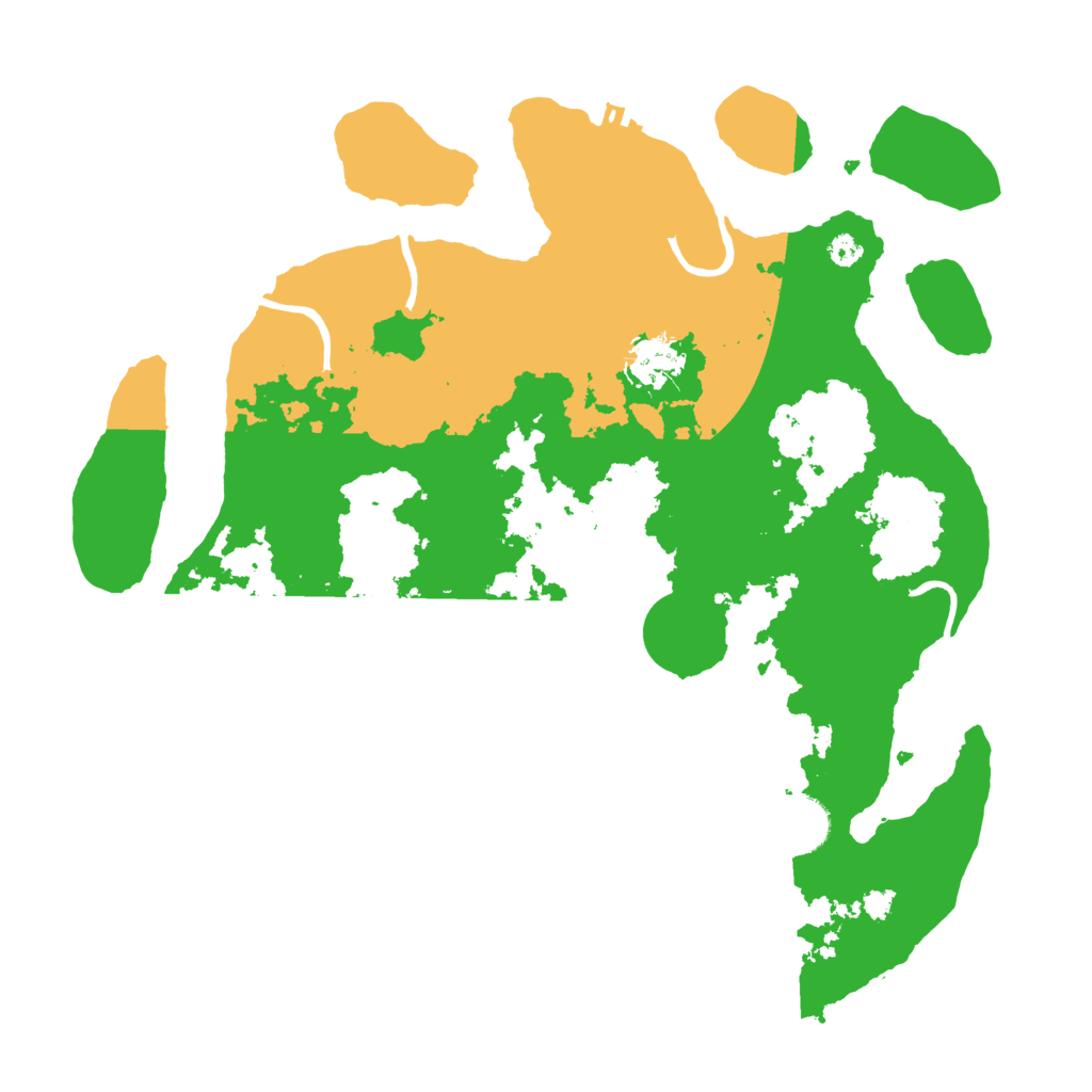 Biome Rust Map: Procedural Map, Size: 3500, Seed: 1630786208