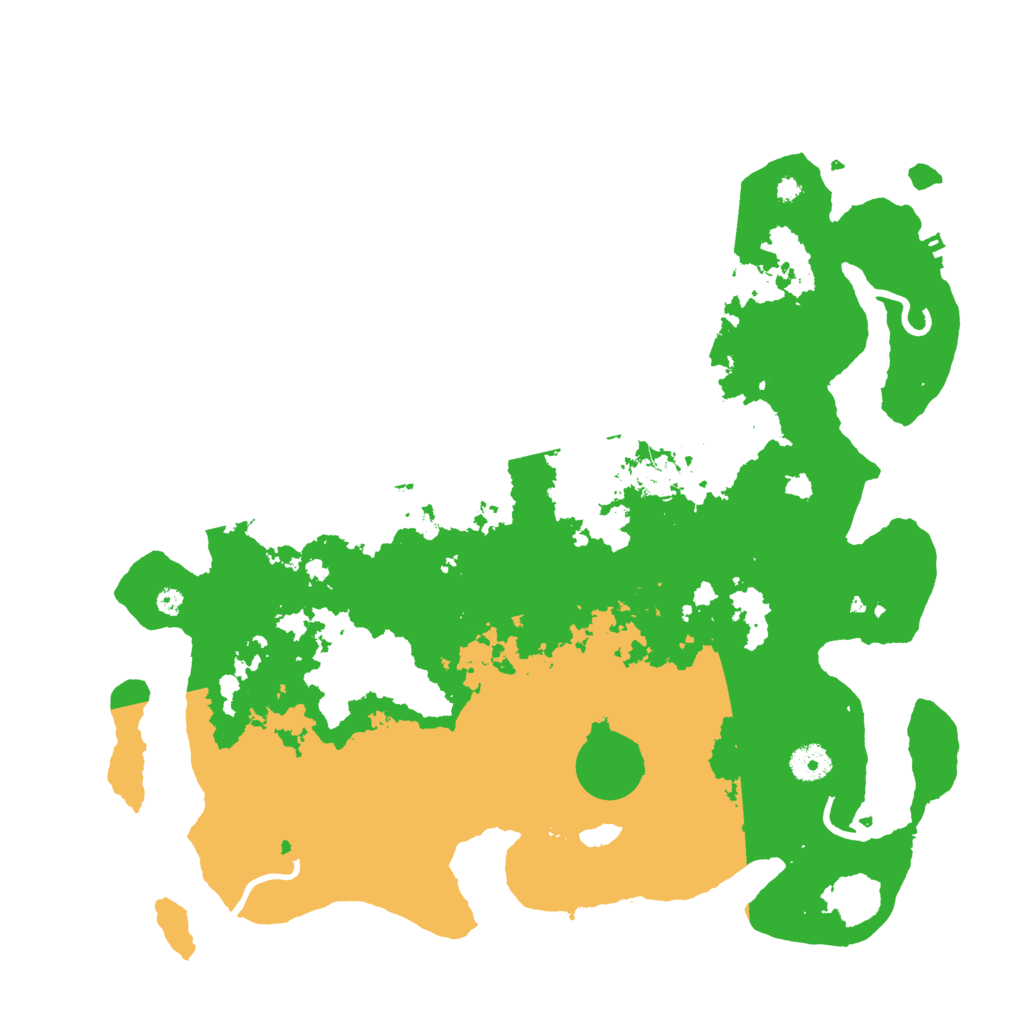Biome Rust Map: Procedural Map, Size: 4000, Seed: 50123