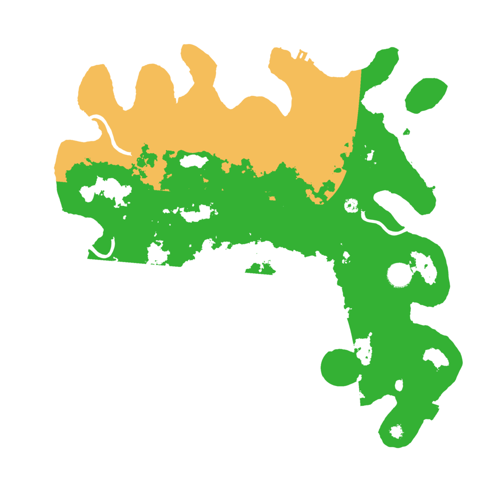 Biome Rust Map: Procedural Map, Size: 3550, Seed: 714630