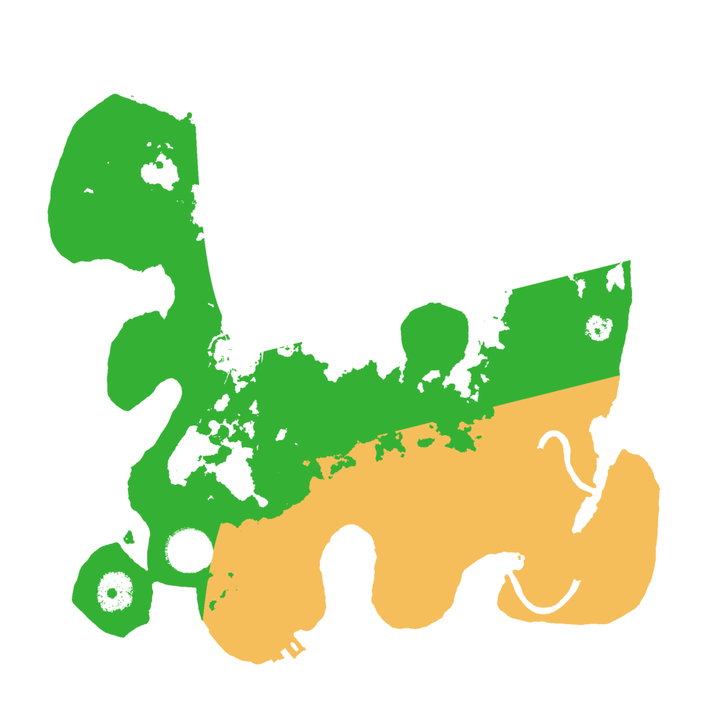 Biome Rust Map: Procedural Map, Size: 2899, Seed: 1