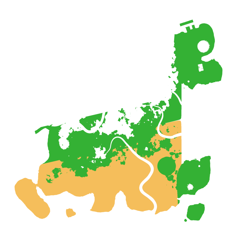 Biome Rust Map: Procedural Map, Size: 3570, Seed: 372737