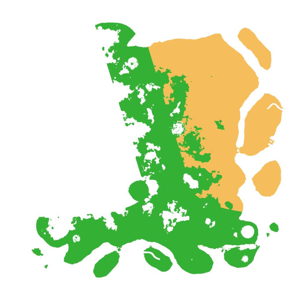 Biome Rust Map: Procedural Map, Size: 4050, Seed: 985210508