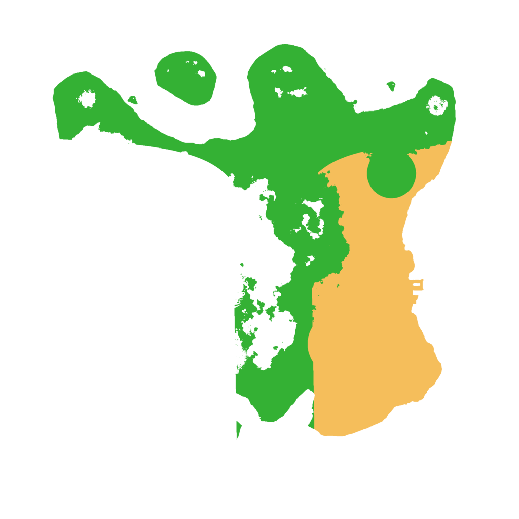 Biome Rust Map: Procedural Map, Size: 2800, Seed: 1534537876