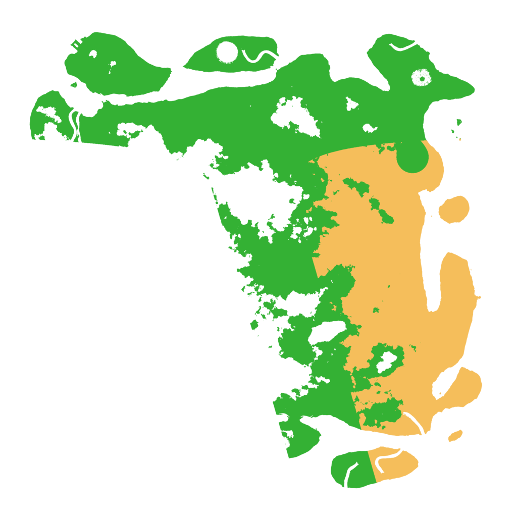 Biome Rust Map: Procedural Map, Size: 4250, Seed: 260882
