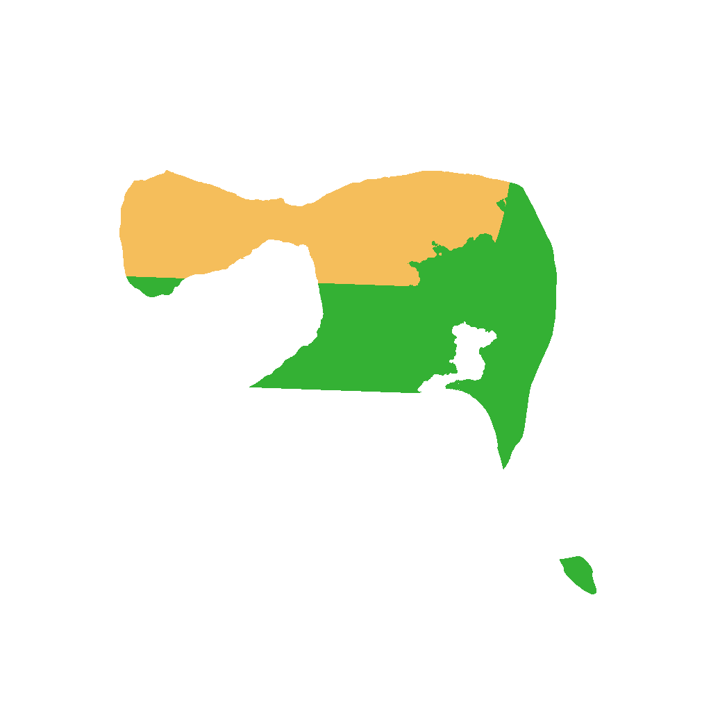 Biome Rust Map: Barren, Size: 1500, Seed: 83196