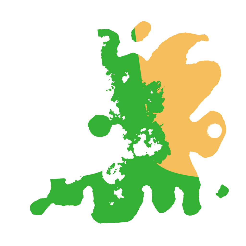 Biome Rust Map: Barren, Size: 3000, Seed: 481488555