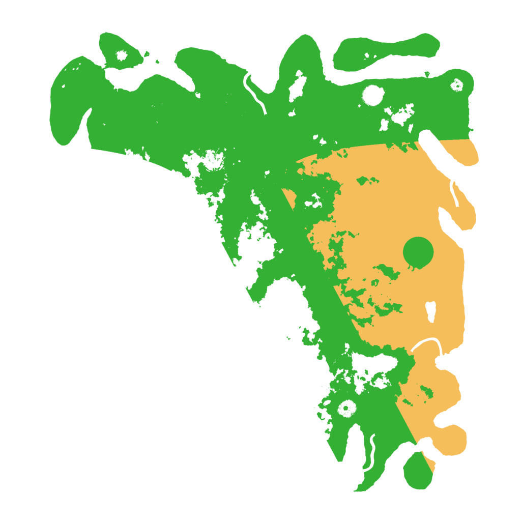 Biome Rust Map: Procedural Map, Size: 4500, Seed: 287937094
