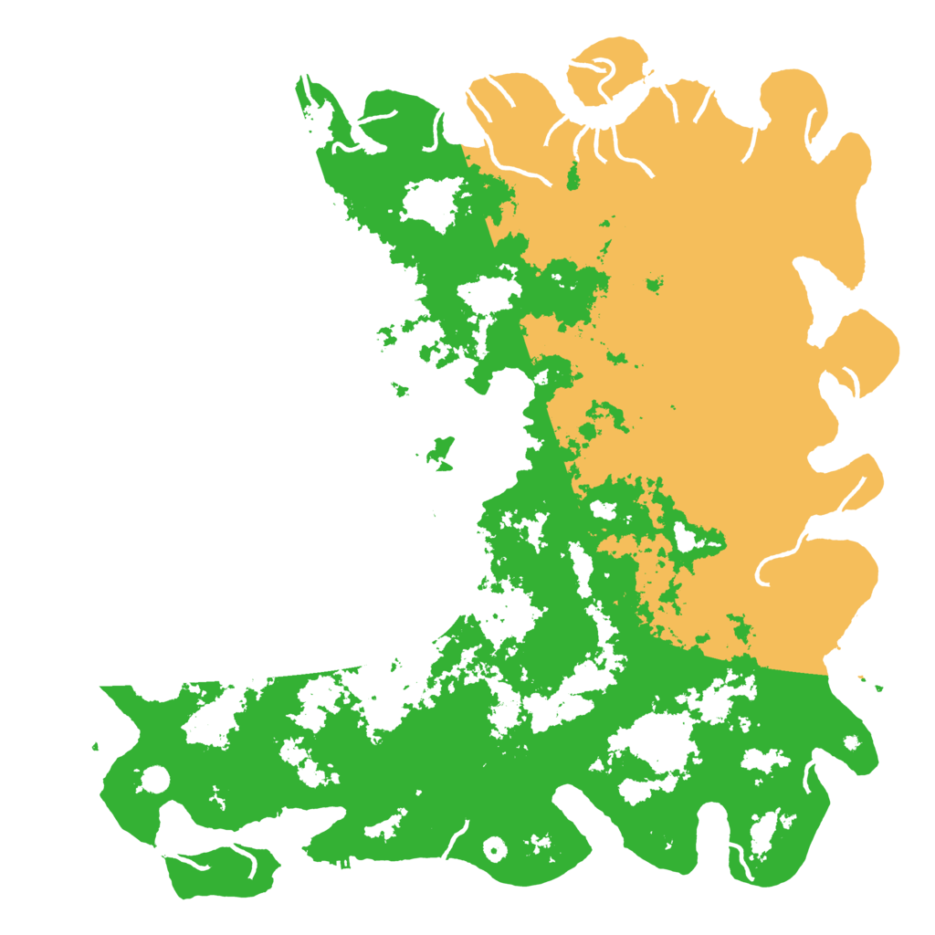 Biome Rust Map: Procedural Map, Size: 6000, Seed: 6754356