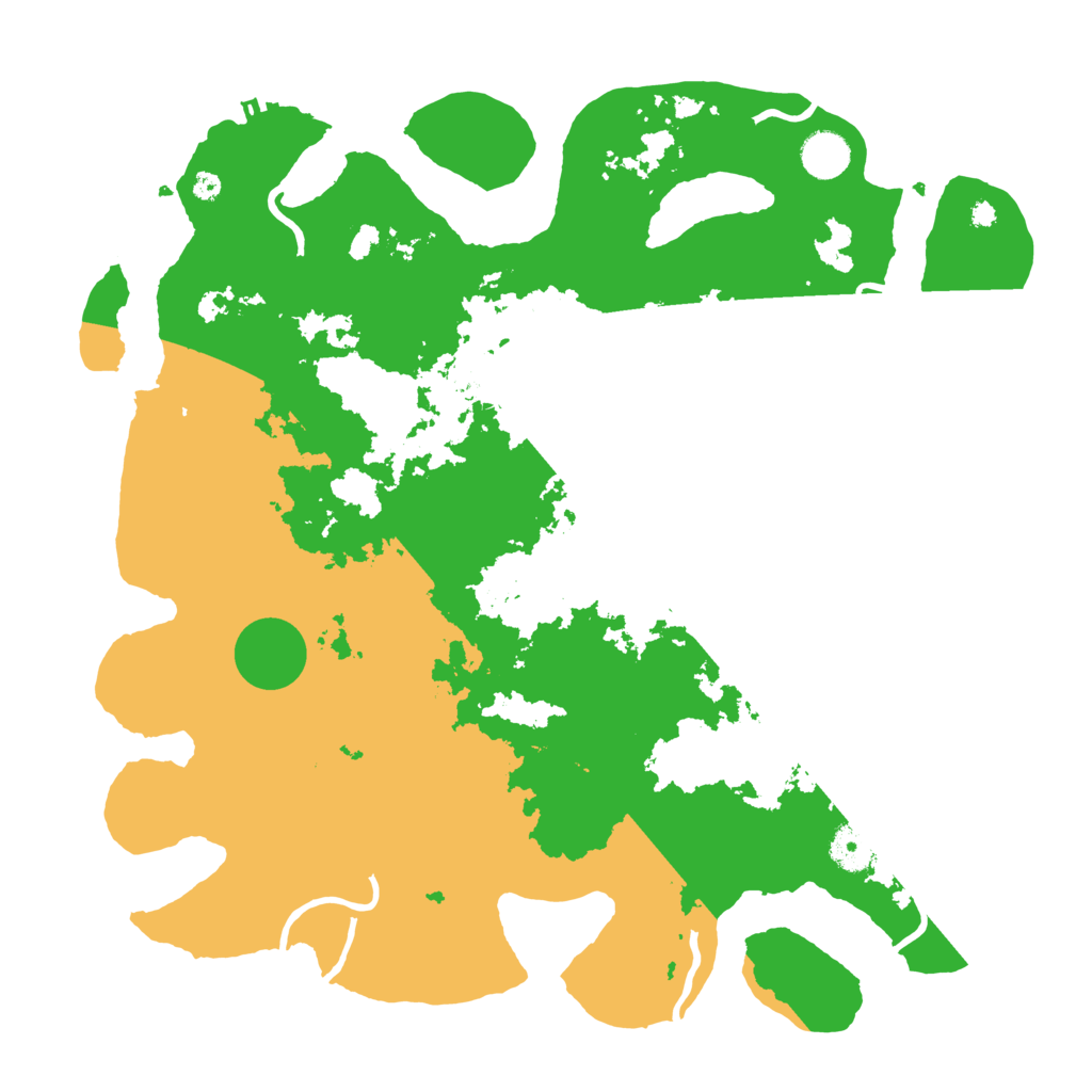 Biome Rust Map: Procedural Map, Size: 4000, Seed: 75127849