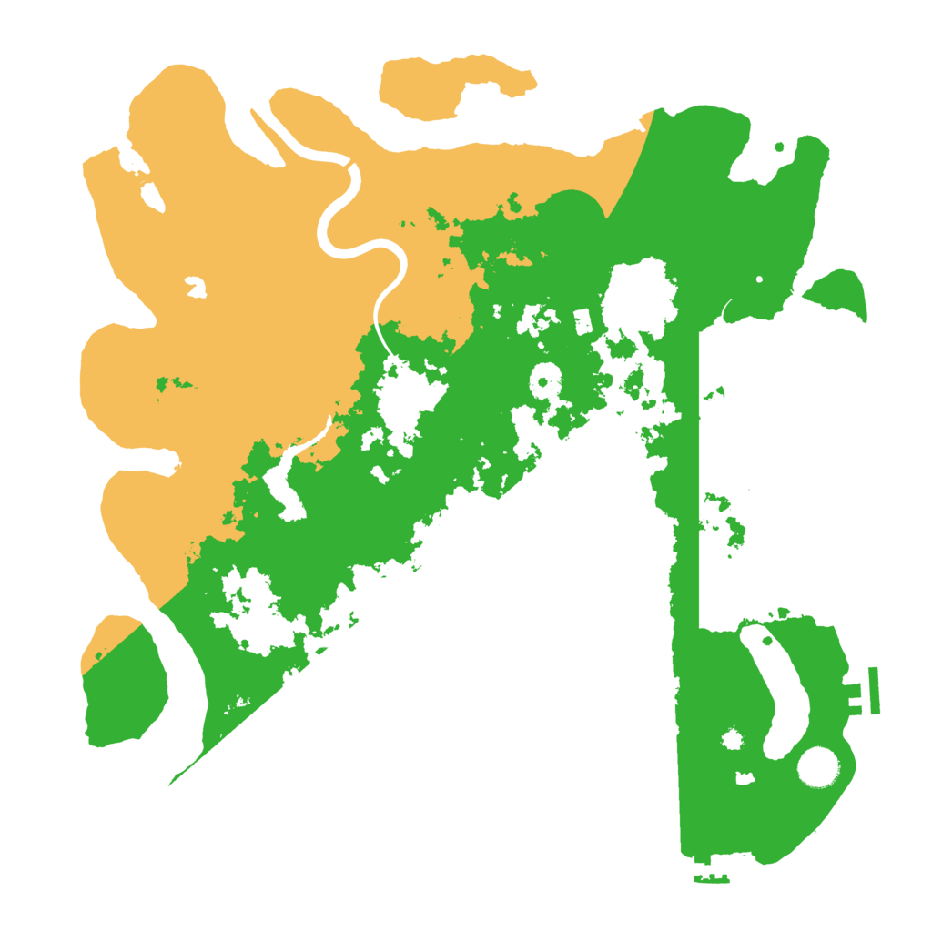 Biome Rust Map: Procedural Map, Size: 4000, Seed: 80948