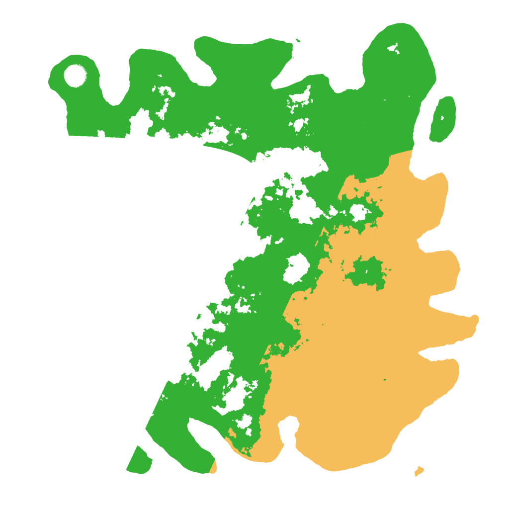 Biome Rust Map: Barren, Size: 4000, Seed: 1628333995