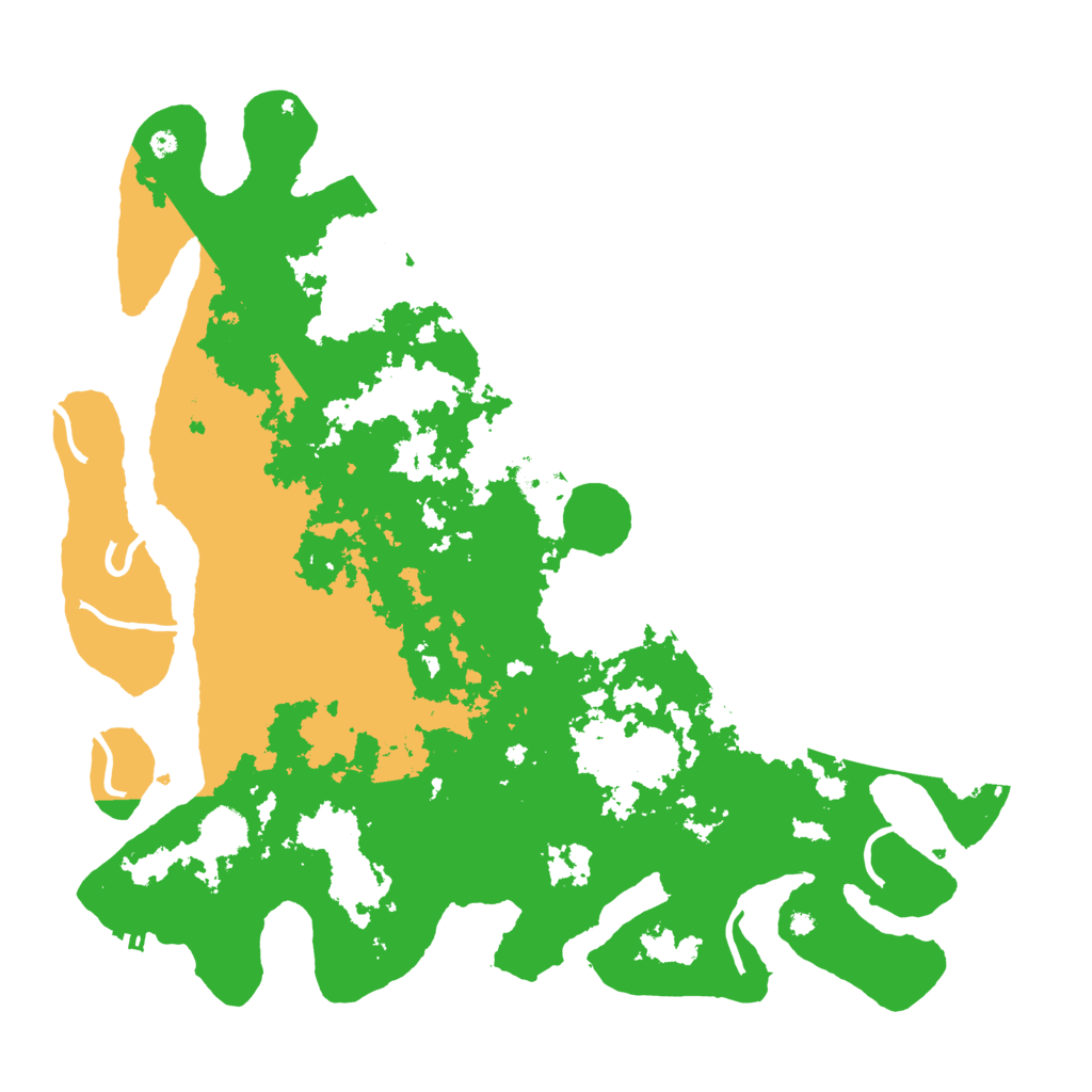 Biome Rust Map: Procedural Map, Size: 4250, Seed: 154151786