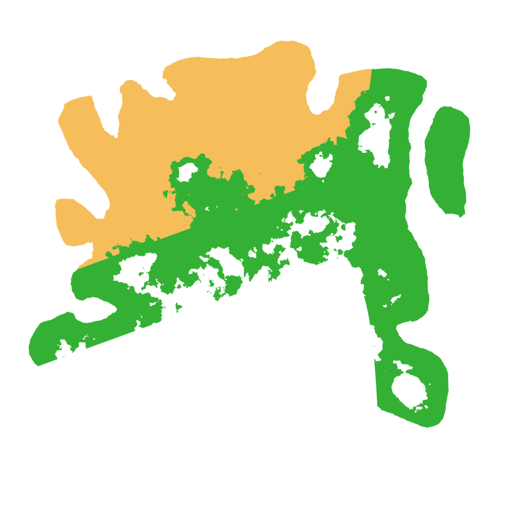 Biome Rust Map: Barren, Size: 3300, Seed: 206382962