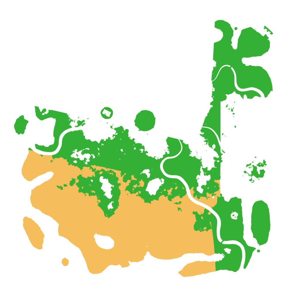 Biome Rust Map: Procedural Map, Size: 3950, Seed: 2016719670