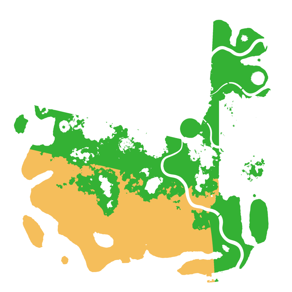 Biome Rust Map: Procedural Map, Size: 3950, Seed: 2016719670