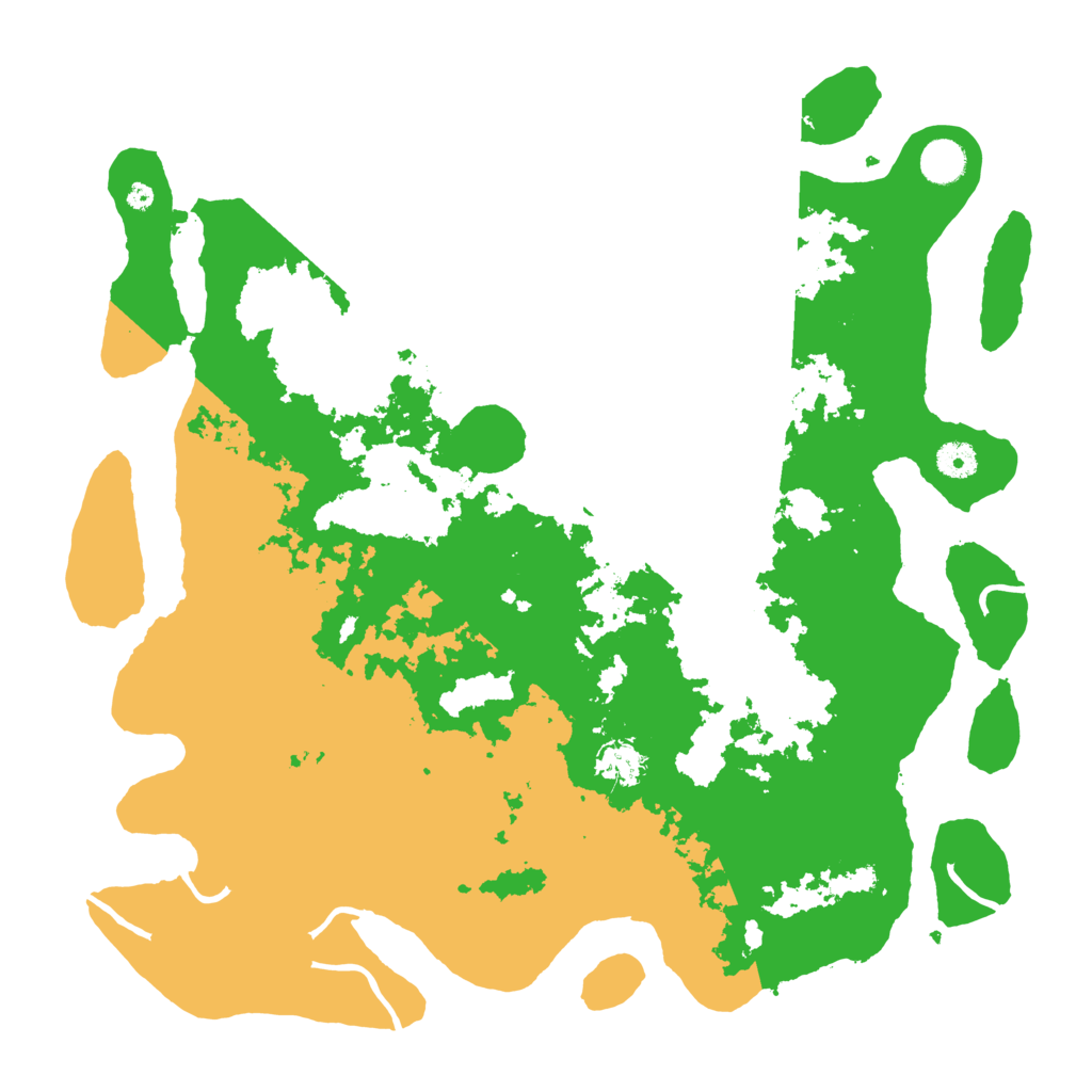 Biome Rust Map: Procedural Map, Size: 4250, Seed: 1517458583