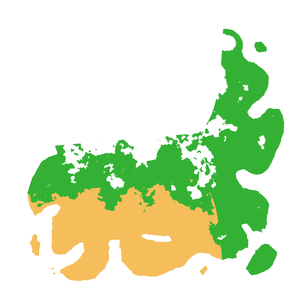 Biome Rust Map: Barren, Size: 3500, Seed: 637129479