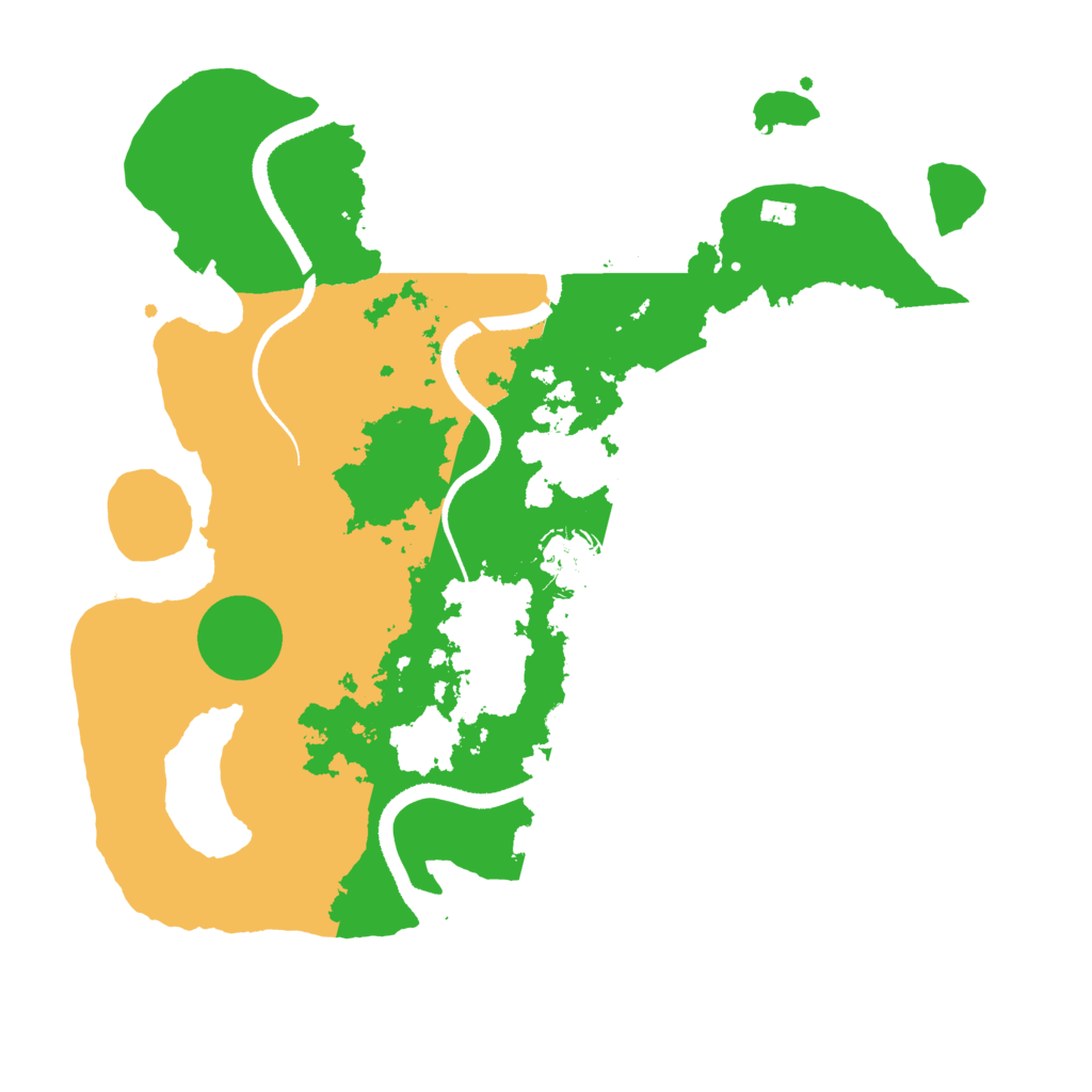 Biome Rust Map: Procedural Map, Size: 3400, Seed: 1094941131
