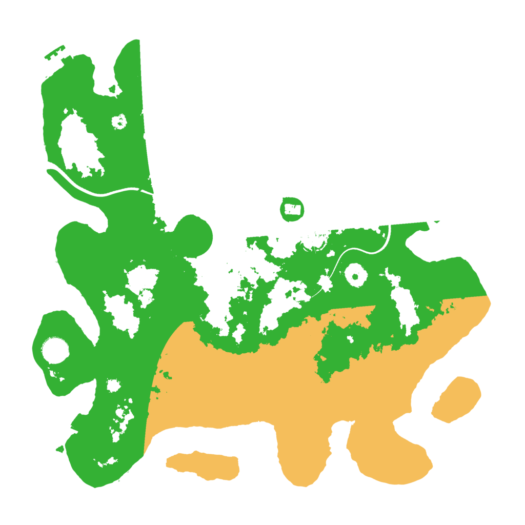 Biome Rust Map: Procedural Map, Size: 3500, Seed: 1475495360