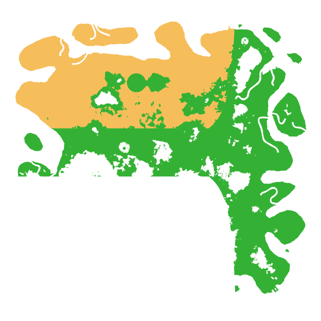 Biome Rust Map: Procedural Map, Size: 4500, Seed: 1340427864