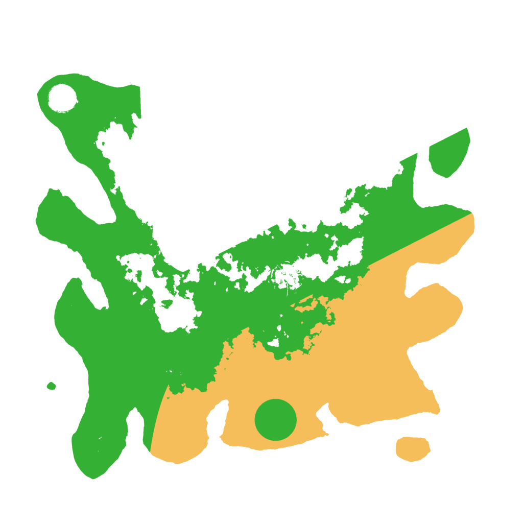 Biome Rust Map: Barren, Size: 3300, Seed: 168204055