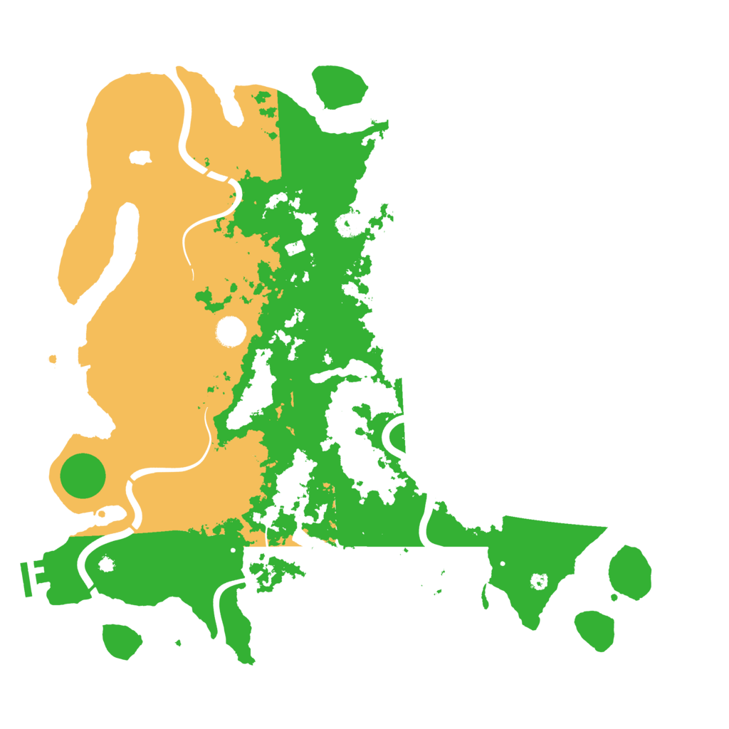 Biome Rust Map: Procedural Map, Size: 4250, Seed: 1231115020