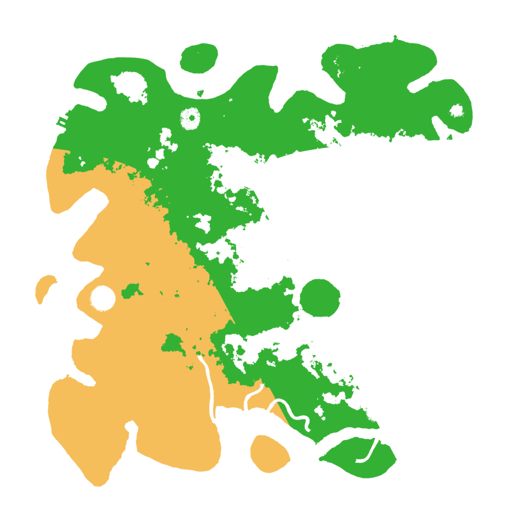 Biome Rust Map: Procedural Map, Size: 3700, Seed: 169592