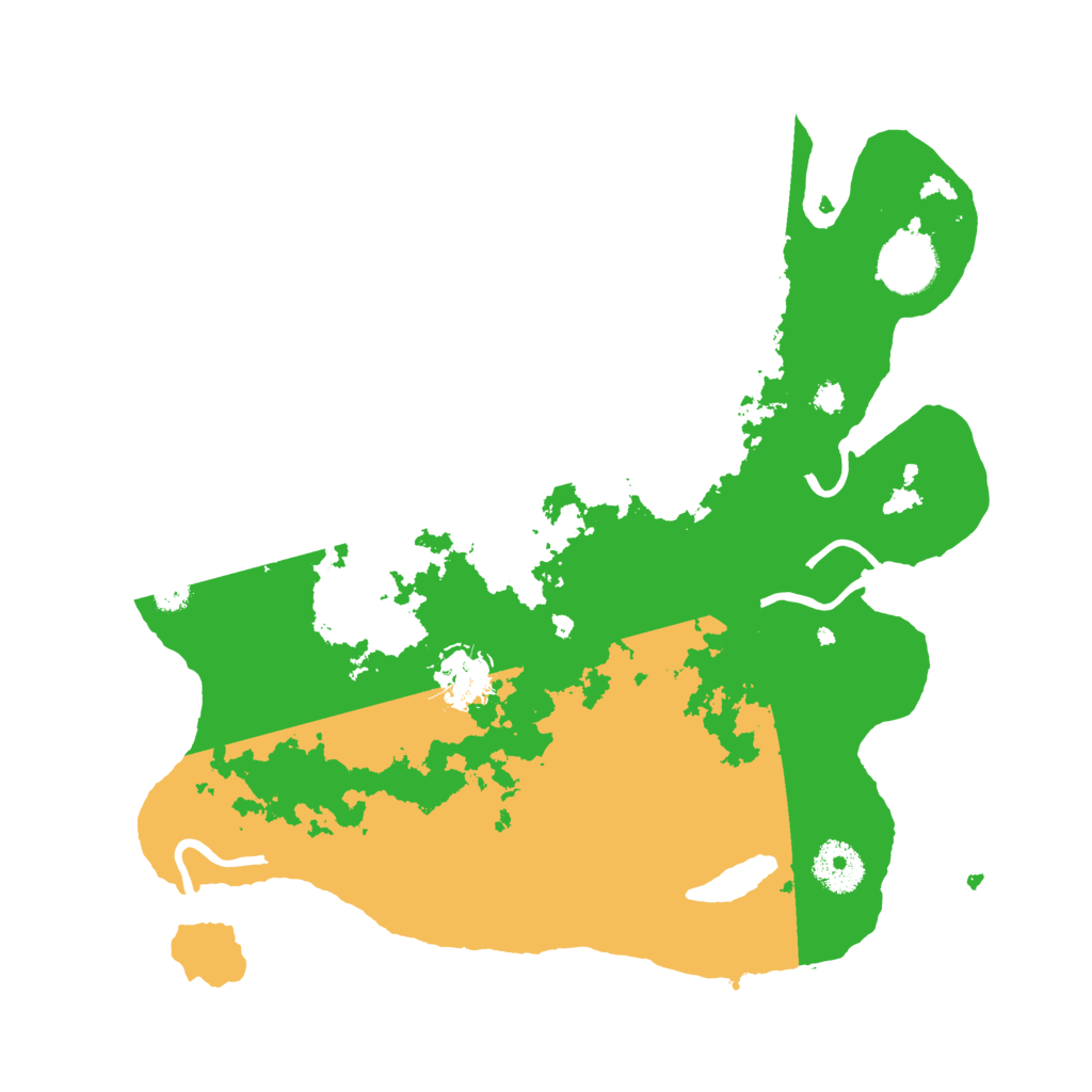 Biome Rust Map: Procedural Map, Size: 3250, Seed: 455633027