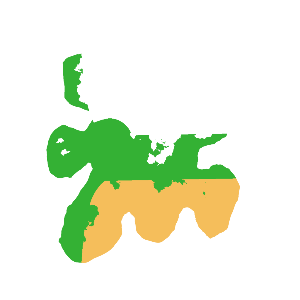 Biome Rust Map: Barren, Size: 2000, Seed: 318508818