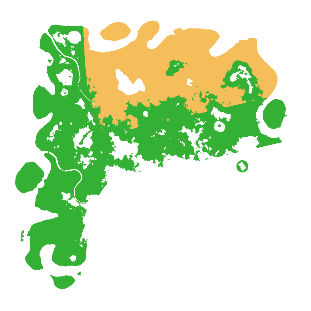 Biome Rust Map: Procedural Map, Size: 4250, Seed: 660742570