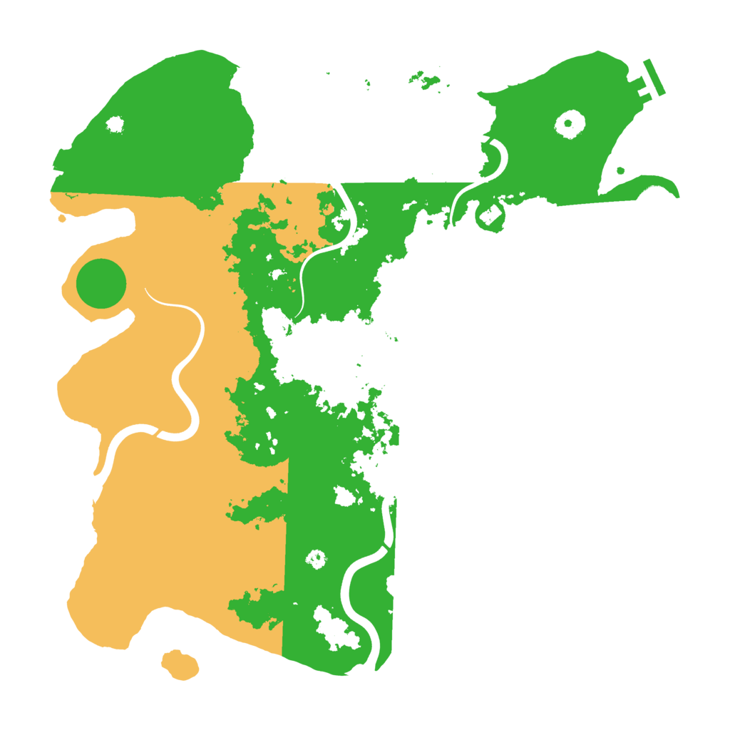 Biome Rust Map: Procedural Map, Size: 3850, Seed: 1719404872