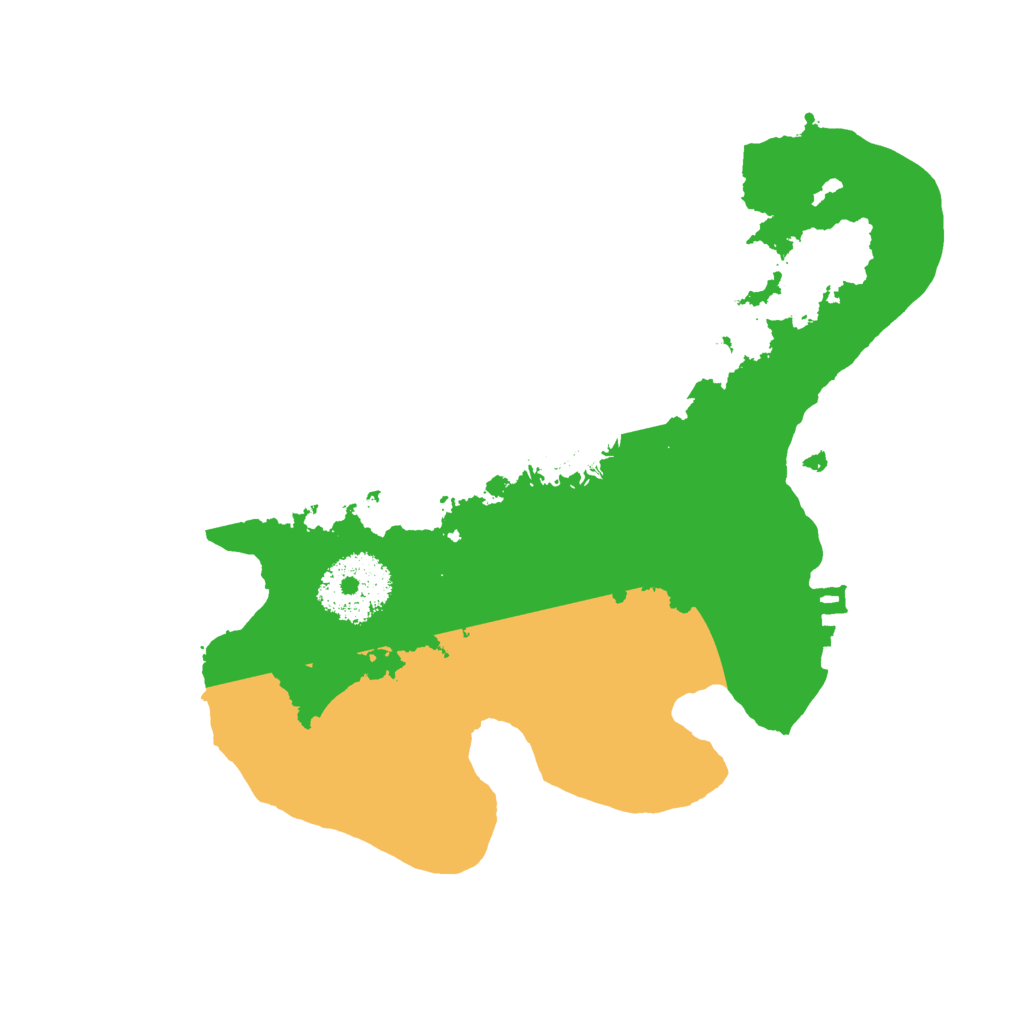 Biome Rust Map: Procedural Map, Size: 2250, Seed: 819358997