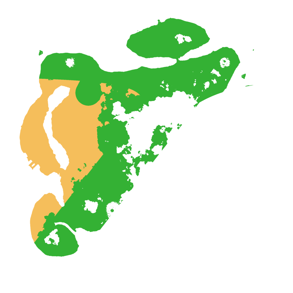 Biome Rust Map: Procedural Map, Size: 3000, Seed: 797421641