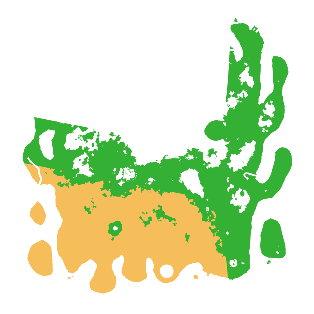 Biome Rust Map: Procedural Map, Size: 4100, Seed: 69123