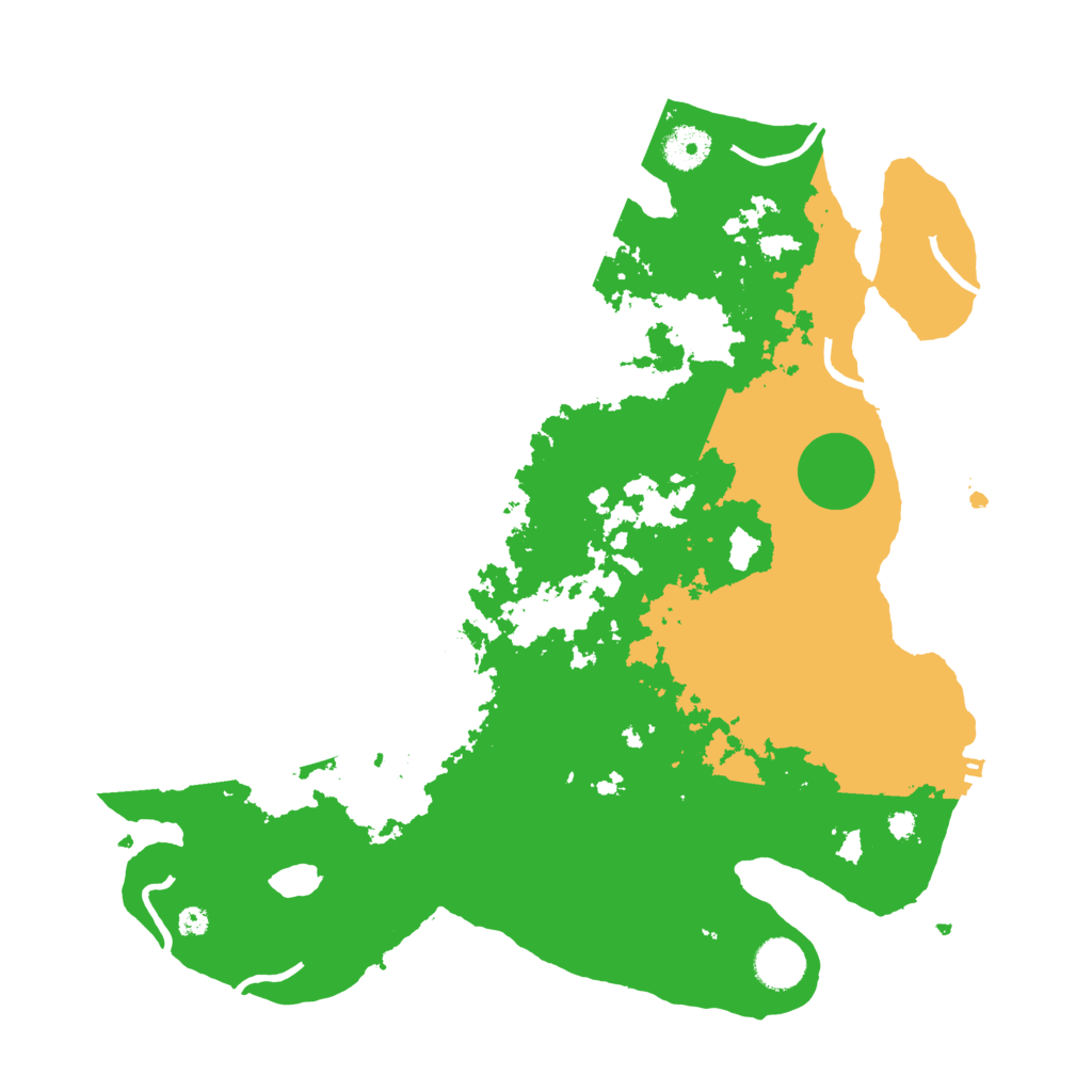 Biome Rust Map: Procedural Map, Size: 3750, Seed: 12881183