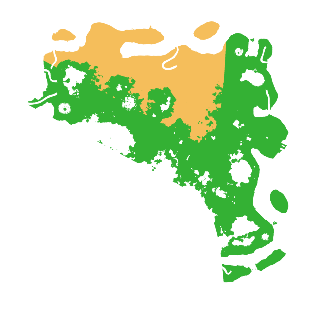 Biome Rust Map: Procedural Map, Size: 4000, Seed: 855798