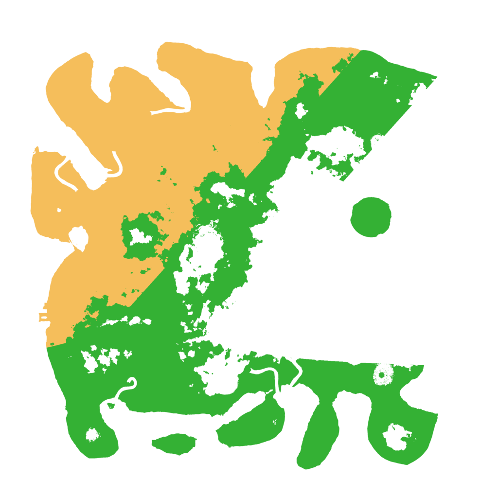 Biome Rust Map: Procedural Map, Size: 3500, Seed: 2098056159