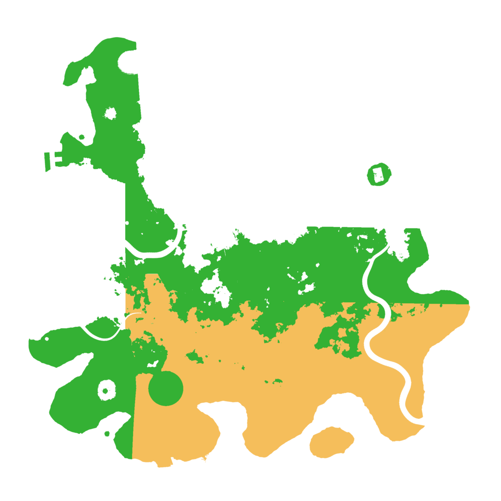 Biome Rust Map: Procedural Map, Size: 3800, Seed: 987846